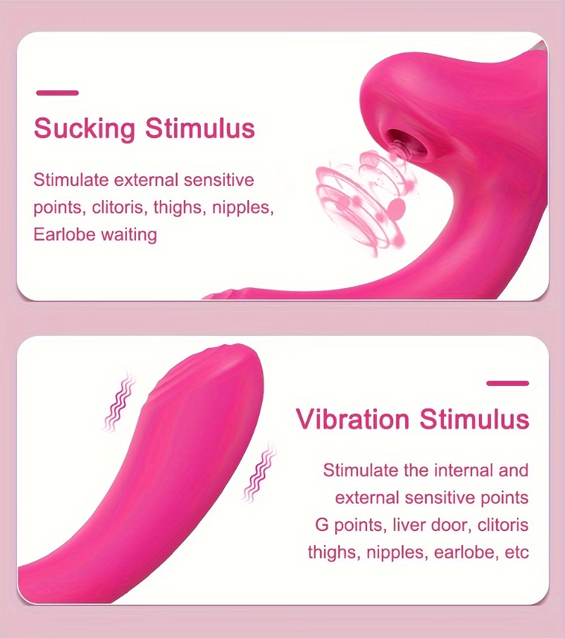 2-in-1 Vibrator with Dual Stimulation